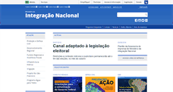 Desktop Screenshot of mi.gov.br